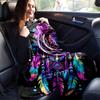 1pc Dream Catcher Printing Lightweight Flannel Blanket, Comfortable and Warm Blanket, for Camping Sofa Bed and Couch Office, Gift