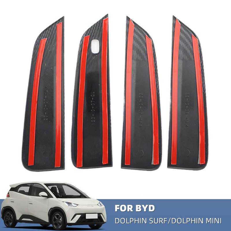 Car Exterior Door Handle Cup Cover Trim For BYD Dolphin Mini Seagull Dolphin Surf 2024 2025 LHD External Guard Add-ons