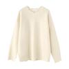 Men's Gray Wool Sweater - Trendy Destroyed Style, Cool & Loose Fit for Autumn/Winter, Douyin Inspired Cleanfit Knitwear.