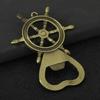 Elegant Contemporary Rudder Keyring Functional Bottle Opener Accessory Zinc Alloy Keyring Accessories