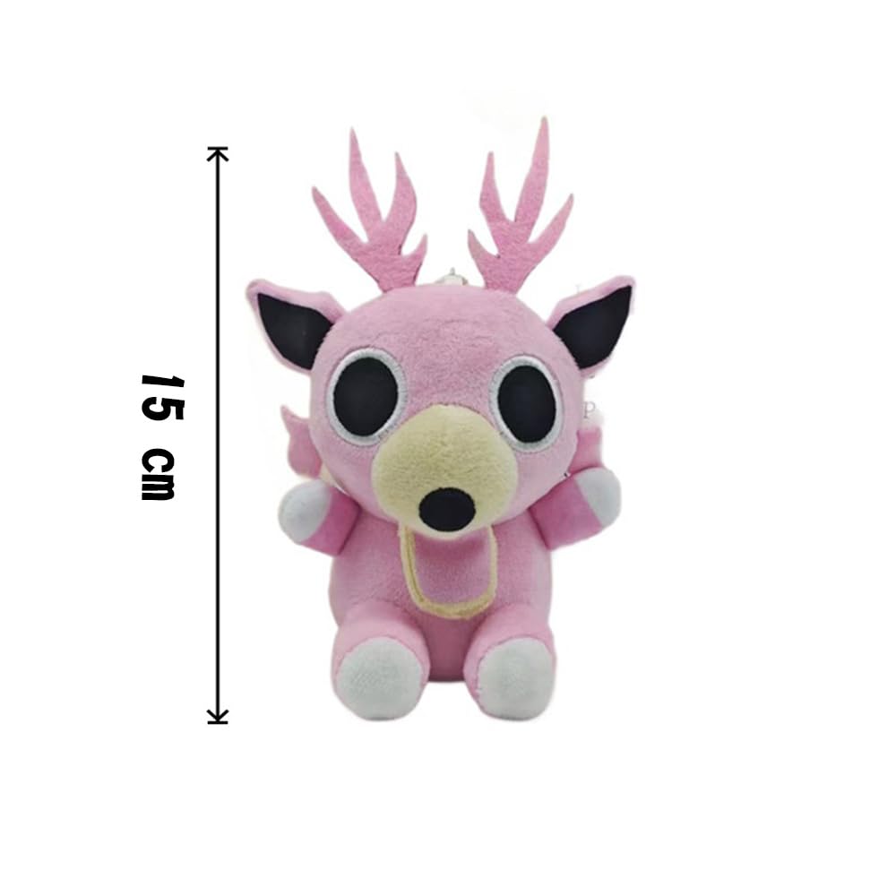 99 Nights in the Forest Plush 99 Days of 15cm Tall Mascot A Detailed Symbol of the Horrifying Survival Game 2 Deer Toy, Survival, - (Includes
