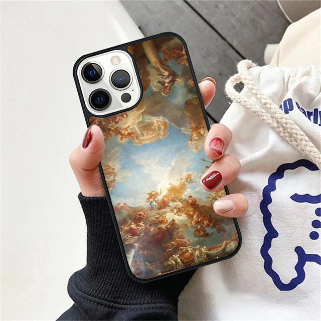 Renaissance Art Painting Coque Shell For iPhone 17 Air 15 16 14 13 12 Pro Max 11 Pro Max Plus Phone Case Cover