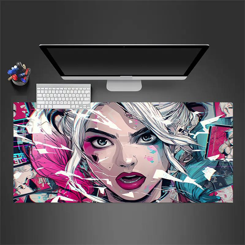 1pc Urban Pop Art Collage Computer Pad with Vibrant Print, Mouse Pads for Desk 012