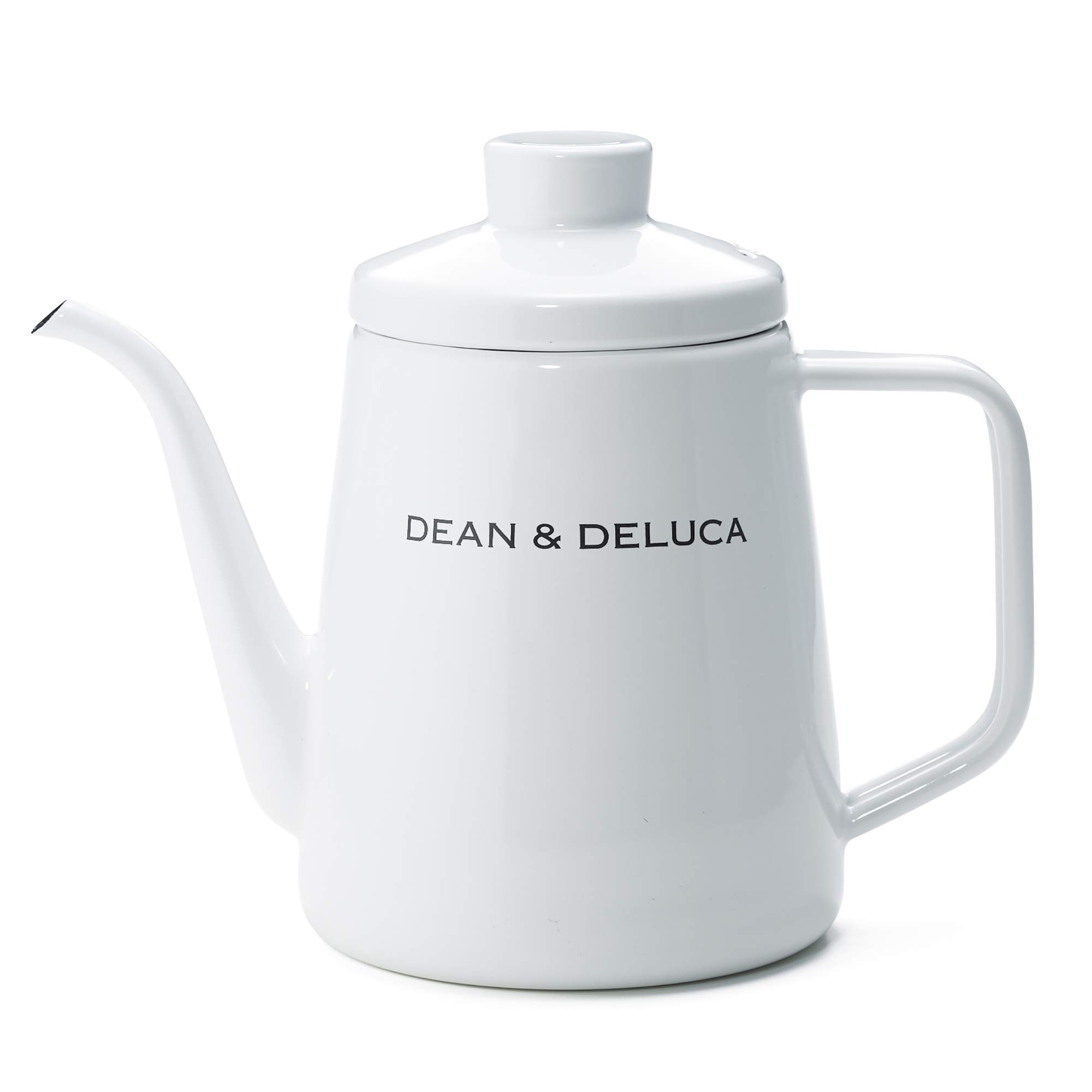 

DEAN DELUCA Эмалированный чайник, Белый, 1,0 л белый