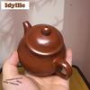 210ml Autentiska Yixing Lila Lerkannor Handgjord Pan Pot Råmalm Dahongpao Lera Vattenkokare Med Sil Zisha Teset Ornament