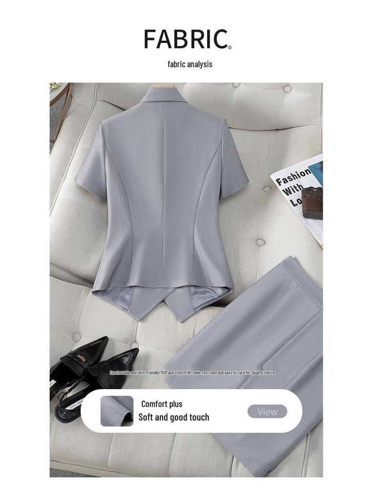 Premium Women's Summer Interview Blazer - Professional and Elegant Workwear