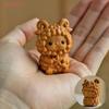 1-3pcs Whimsical Sheep Decor 2027 Chinese New Year Zodiac Goat Statue Wood Carving Sheep Ornaments Desktop Decor Car Decoration