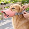 Gentle Mouth Guard for Puppies Dog Duckbill Muzzle, Soft Silicone Anti-Bite Cover, Adjustable Anti-Barking Safe Muzzle Vet Visits Small
