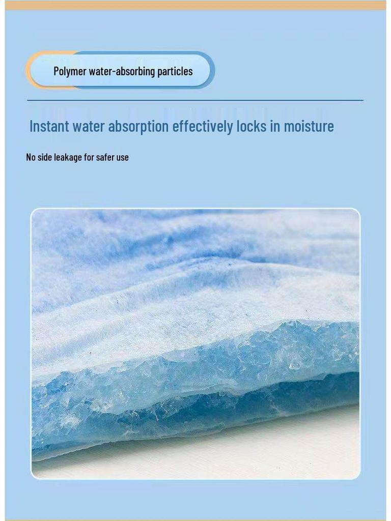 Thickened Disposable Adult Urine Pads for Elderly and Postpartum Women.