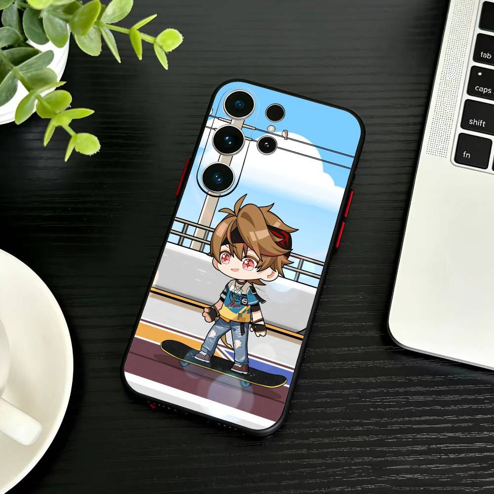 G-Tears of Themis Phone Case For Samsung S26,S25,S24,S23,S22,S30,S21,Ultra,Plus,FE 5G Black Soft Cover