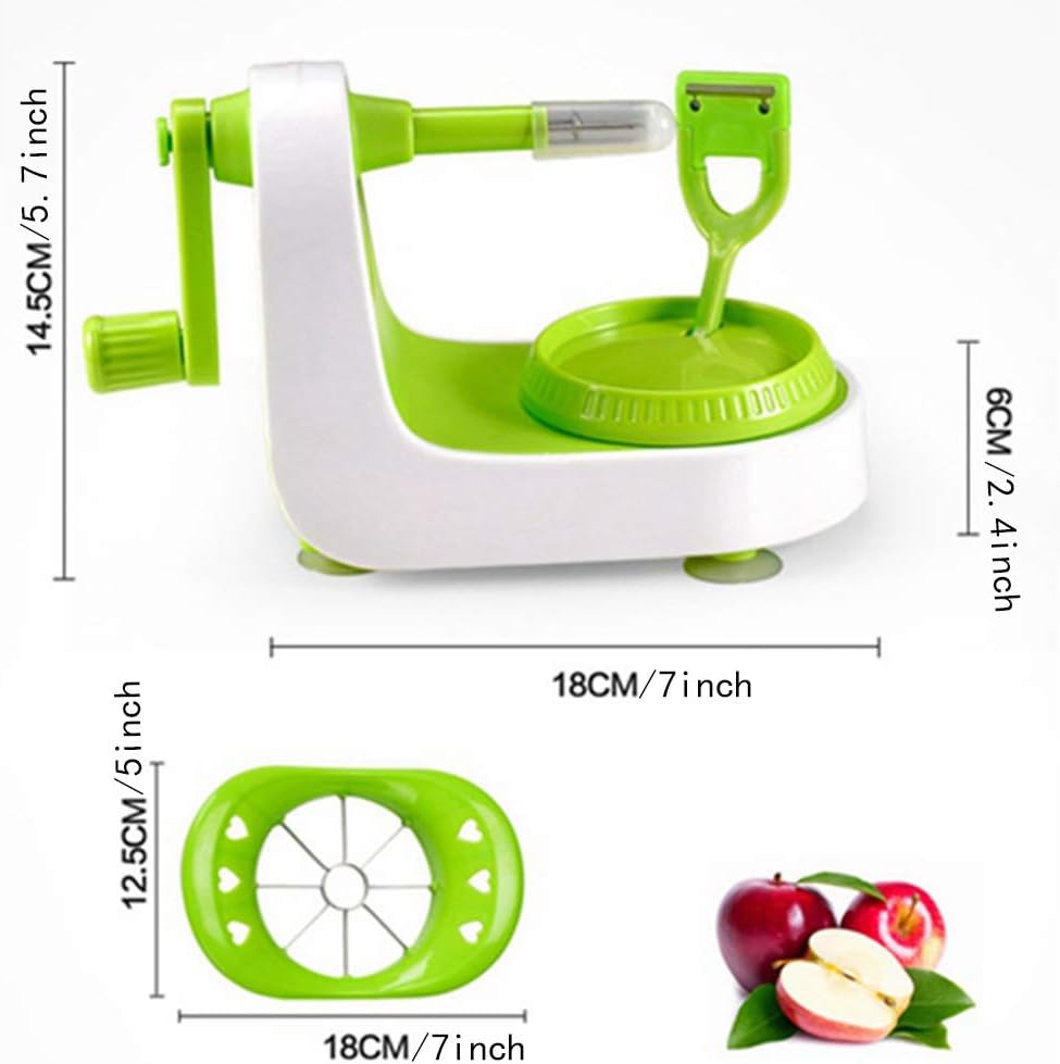 Apple Peeler Slicer,multi-function fruit peeler, vegetable, fruit peeler, pear potato slice movement, peeling mach