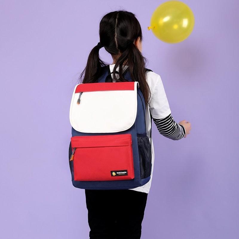 Stylish Unisex Thickened School Bag For Children With Colorful Design And Spacious Interior
