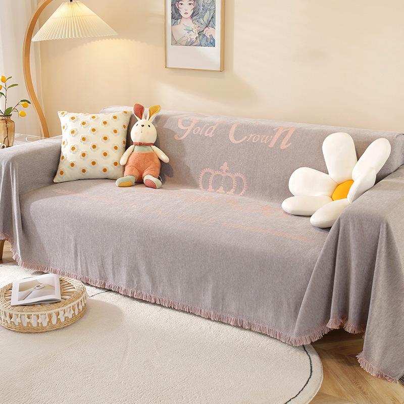 Husa universală pentru prosop de canapea Pânză Four Seasons Universal Modern Minimalist Sufragerie acoperită complet pentru canapea