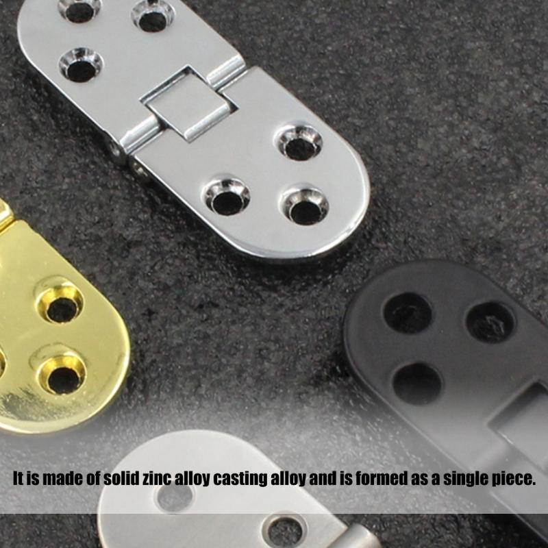Strong 180 Degree Full Rotation Hinge Furniture Hardware Tool Easy Installation Cabinet Hinge set for Compact Space