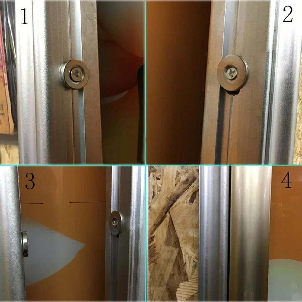 5 sada magnetických záchytů skříněk magnetická zarážka dveří kuchyňské skříňky záchyt dveří zavírač skříňky skříňový nábytek hardwar