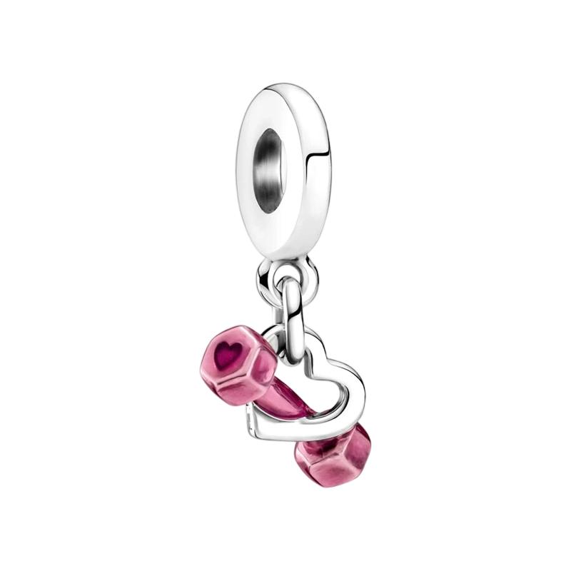 

Sparking Lucky Clip Charm Beads Dangle Snake Fit Silver Bracelet Necklace Beads For Diy Jewelry Women Gift
