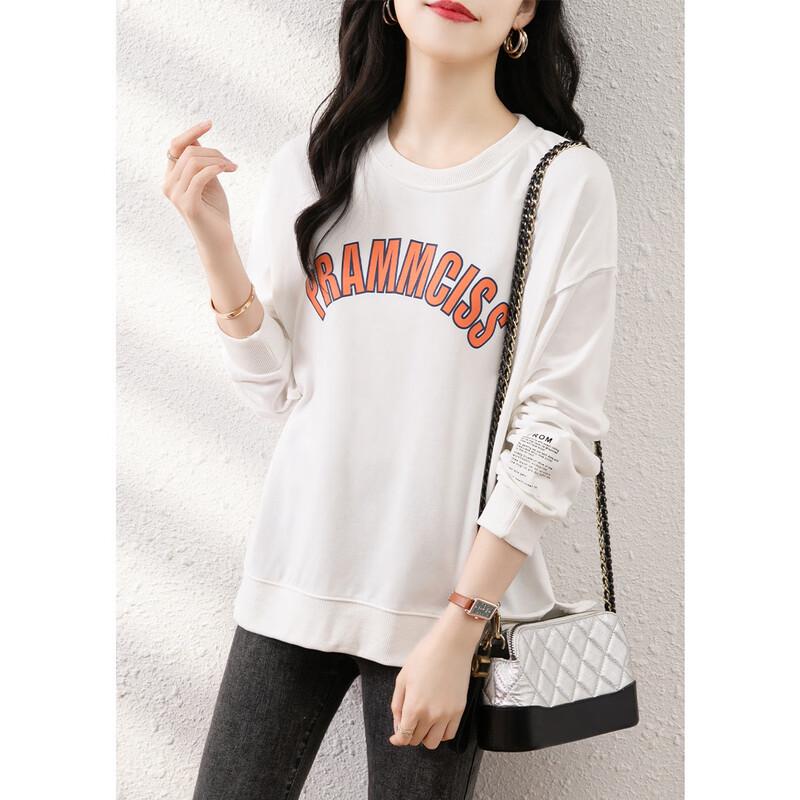 Firstview Women's Urban Casual Long-Sleeve Sweatshirt