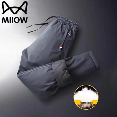 Mao Ren Men's Winter Warm Outdoor Casual Pants