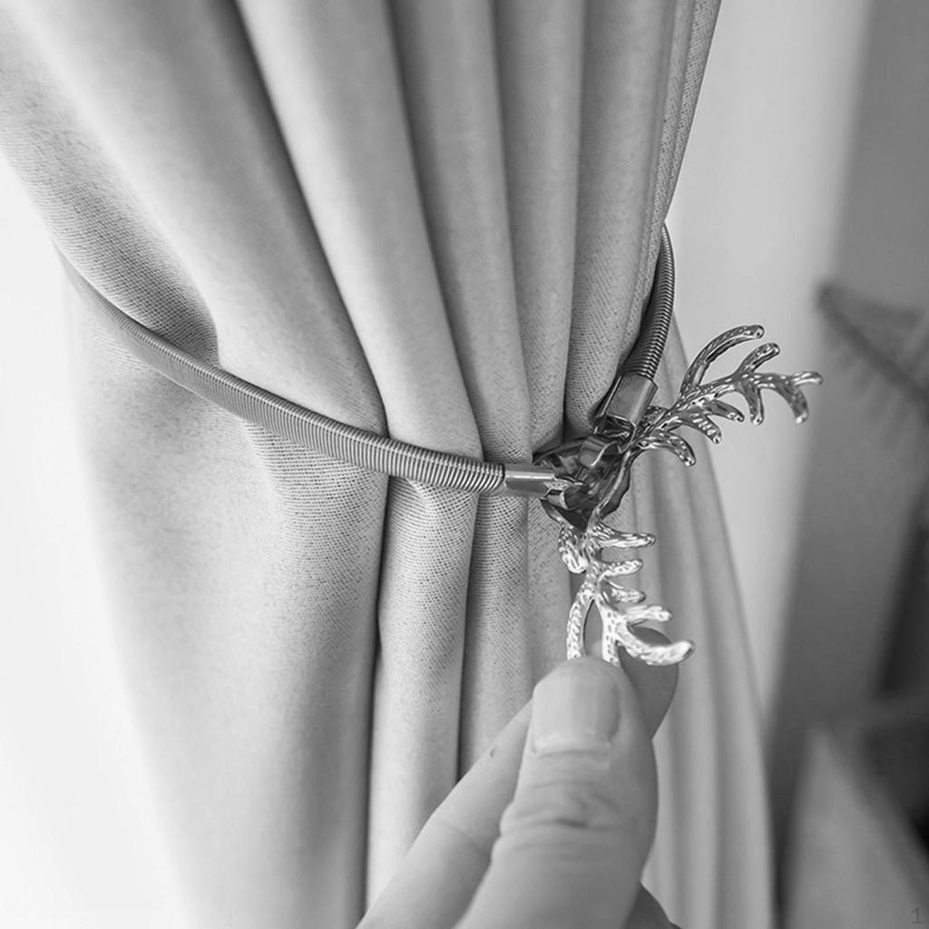 Creive Curtain Tieback Modern Decorive Alloy for Farmhouse Decorion