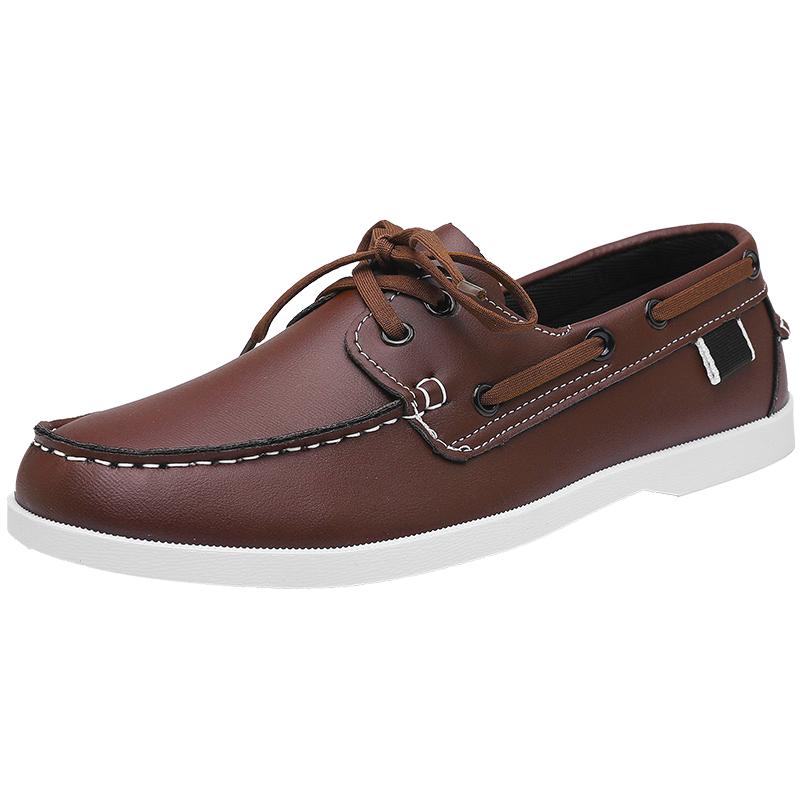 Fashion Summer Men's Casual Shoes Luxury Brand High Quality Leather Designer Shoes Men Loafers Soft Comfy Business Shoes Formal Footwear