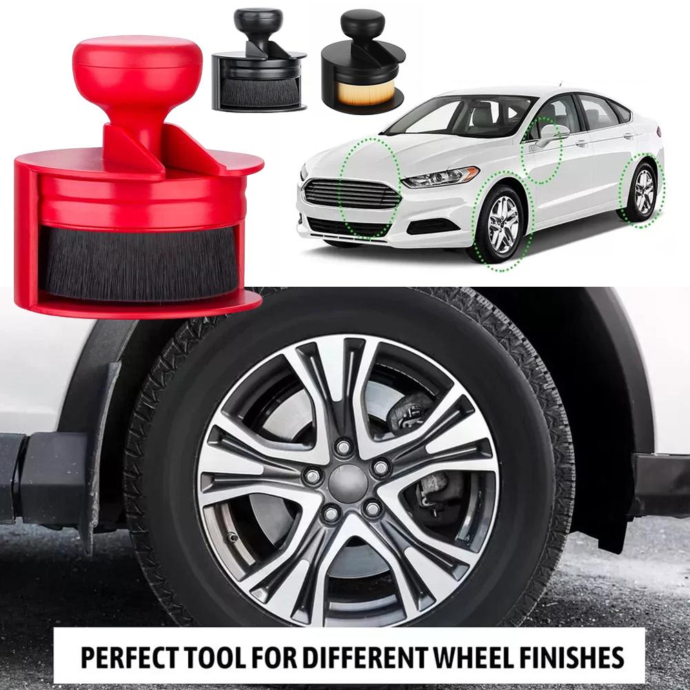 Reifenglanzbürste mit Ständer für Auto für Autopflege und Reifenglanz