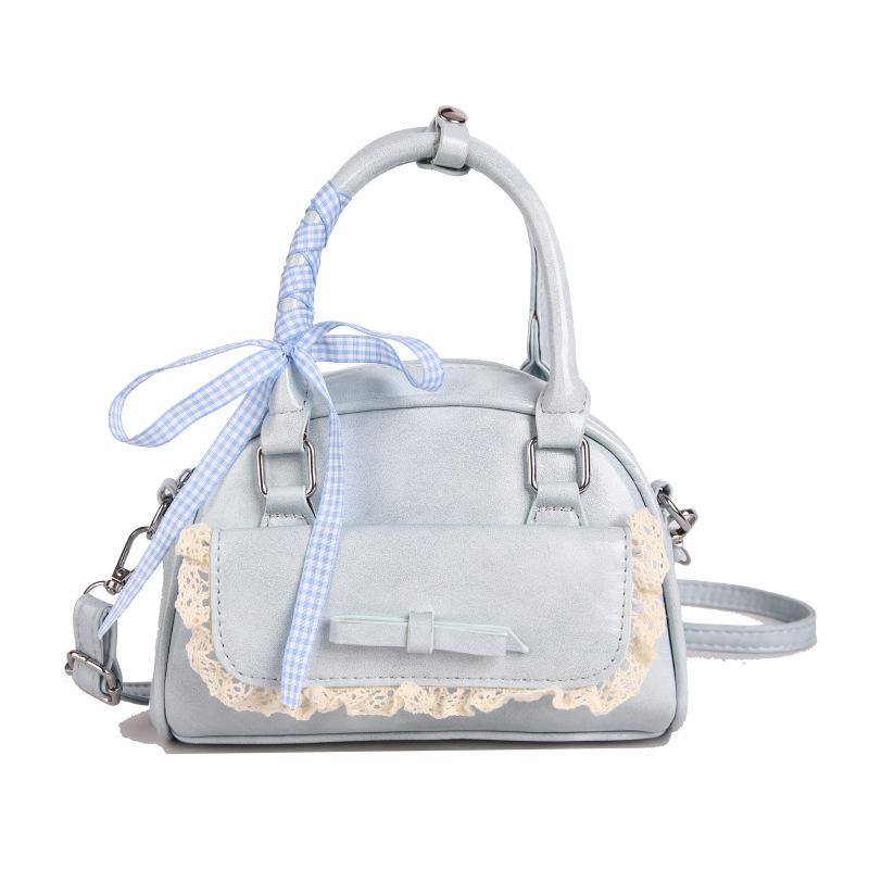 Spring and summer bag new simple and fashionable portable shoulder bag versatile soft surface casual tote bag oblique span bag