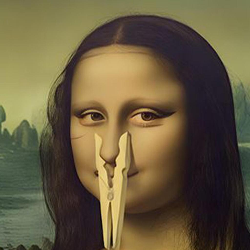 Mona Lisa Humorný Plakát Štípání do Nosa Toaletní Humor Vtipný Abstraktní Tisk Dekorační Obraz Moderní Domácí Dekorace Dárek