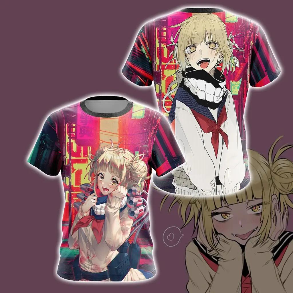 2024 Letní Pánské Tričko All Might My Hero Academia 3D Tisk Dětské Tričko Kreslené Anime Ležérní Děti Dospělí Nadměrné Oblečení