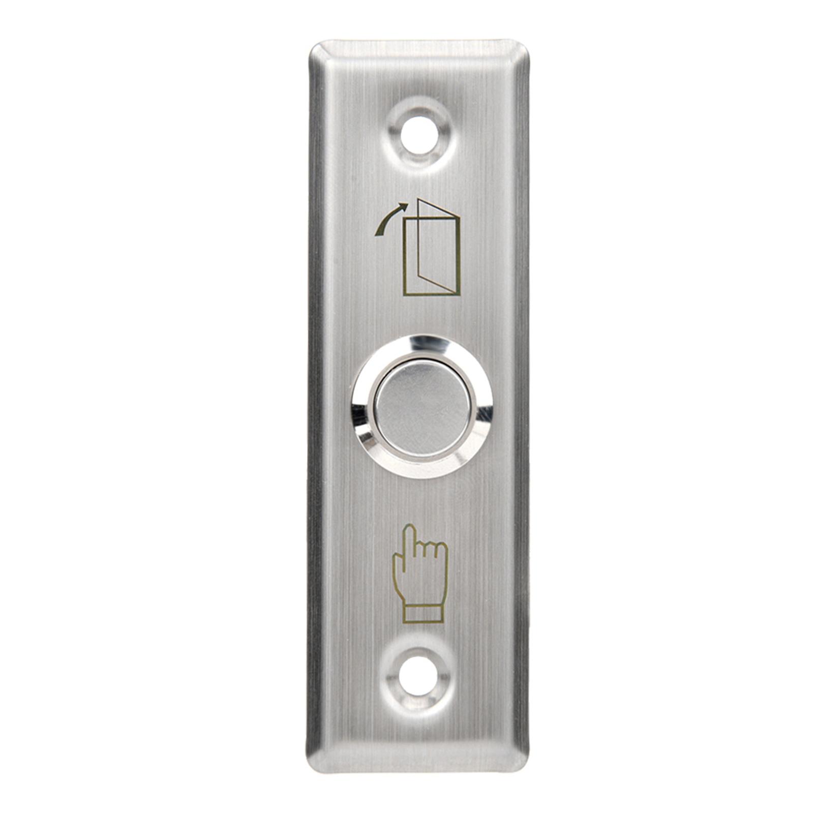 

Stainless Steel Door Access Control System Switch Door Release Out Unlock Exit Button