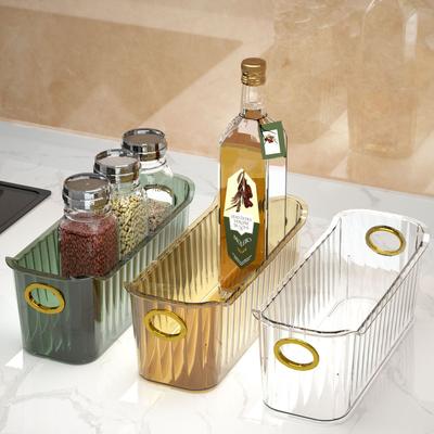 Scatola Portaoggetti da Tavolo Stretta Cestino Portaoggetti per Cosmetici e Gioielli per Lavabo Scatola Portaoggetti Miscellanea