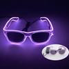 Nuovi Occhiali Stile Cyberpunk Cool Decorazione Luminosa per Feste Occhiali da Sole LED Luminosi Illuminazione Bar Rave Musica Festa da Ballo