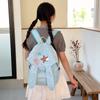 Cartoon Embroidered Rabbit Ears Bag Star Mochila Mochilas Mujer Teenage Girls Backpacks Student Backpack Bolsas Feminina
