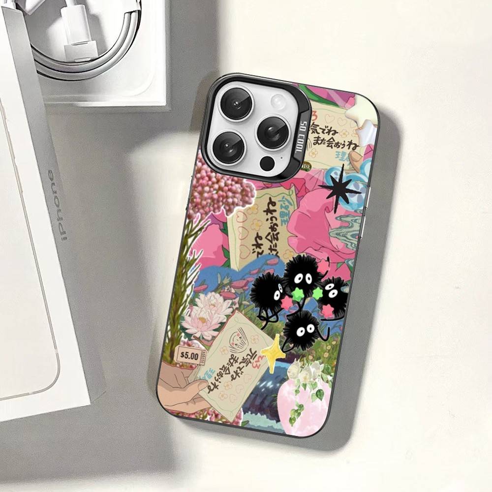 S-SpiritedS CARTOON A-AwayS Phone Case For IPhone 16 15 14 13 12 11 Pro Max 17 Plus Colorful Cover