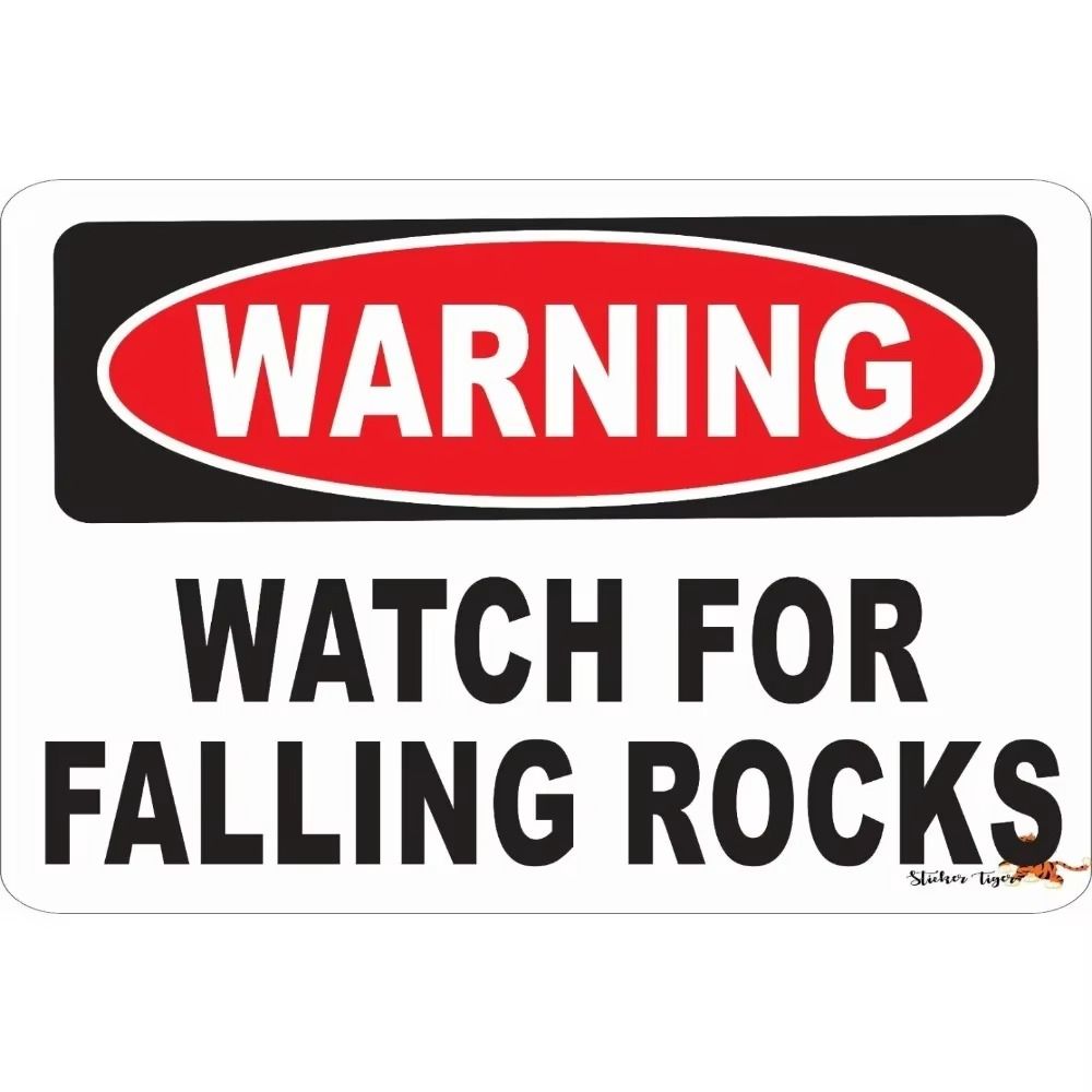 Retro Horror Comedy Metal Sign - No Entry Warning Plaque 20x30cm for Home Garage Bar Decor