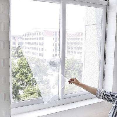 Anti Fly Mosquito Net Self-Adhesive Polyester Mosquito Insect Bug Tear Resistance Home Room Kitchen Curtains Mesh for Window Use
