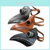 Máscara Steampunk Doutor Schnabel Látex Bico de Pássaro Acessório de Fantasia de Halloween Para Cosplay