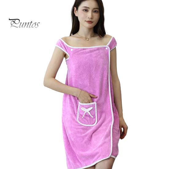 

Банное полотенце, регулируемая застежка на пуговицы, мягкий коралловый флис, водопоглощающий халат унисекс, карманный халат, халат для душа, спа-халат, без рукавов L