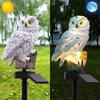 Solar Owl Garden Light Shaped Solar Light Weather Resistant Owl Solar Light for Garden Patio Decor with Automatic Patio Decor