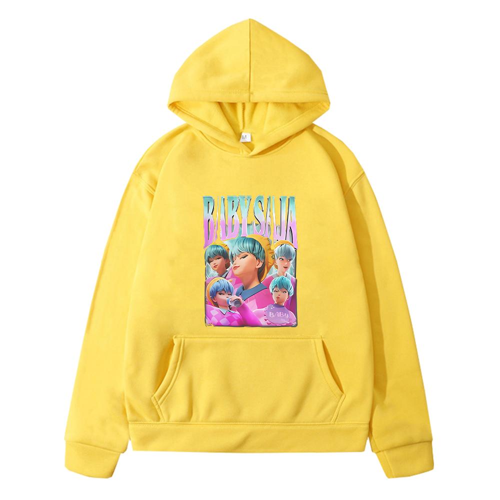 

Saja Boys kids kpop demon hunters print hoodies Fleece sweatshirt Autumn Cartoon Jacket anime hoodie pullover y2k girls clothes 140 жовтий