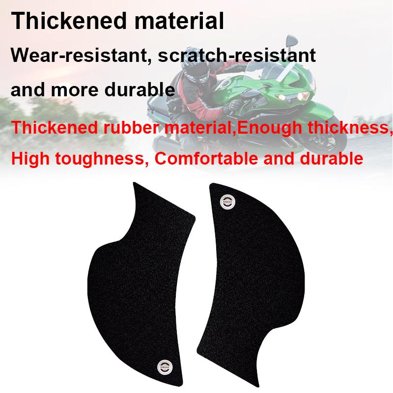 Pentru KAWASAKI ZX-14R ZX14R ZZR1400 GTR1400 2006-2015 Motocicletă Anti-alunecare Tampoane pentru rezervor de carburant Autocolant de tracțiune cu prindere pentru genunchi