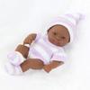 7Inch Vinyls Reborns Doll Life Like Reborns African Baby Dolls For Child Soothing And RolePlaying Education Toy