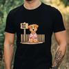 Unisexs Evil Dog Print Cotton Tshirt Size Xs To 5xl