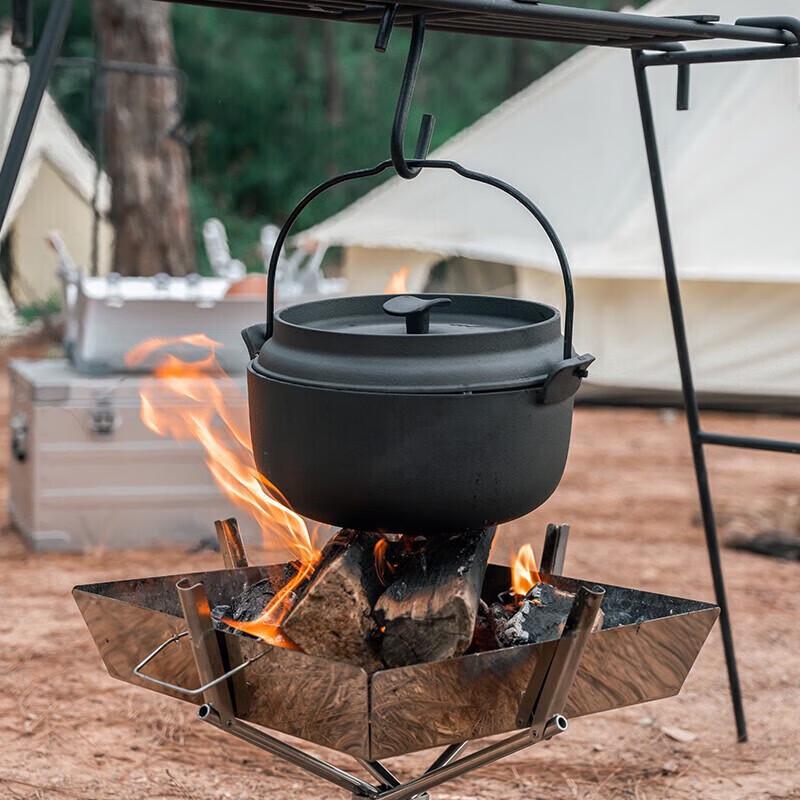Mobigarden Portable Camping Fire Pit Grill