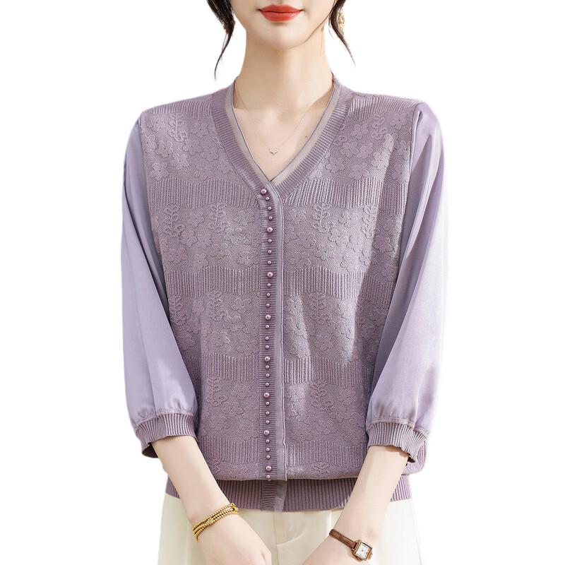 Hodo Elegantes Strickoberteil mit Gazeärmeln für Damen