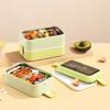 Lunch Box MultiLayer Box Large Capacity Compartments and Easy To Clean Bento Boxes Heating Portable Fast Food Insulated Bucket