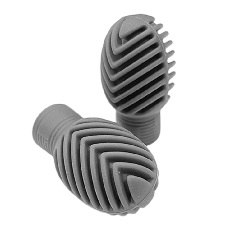 2 Pack Silicone Tips Drumstick Head Protectors for Drumsticks Offer Superior Protection and Improved Playing Experience