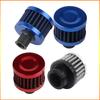 ZG 12MM Mini Mushroom Breather Filter Universal Car Motorcycle ATV Crankcase Turbo Vent Air Filter Easy Clamp‑on Installation