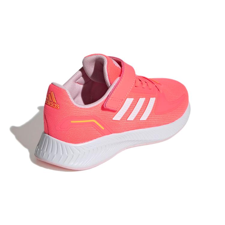 adidas Runfalcon 2.0 K Slip Resistant Abrasion Resistant Low Top Kids' Running Shoes Peach Pink Kids' GV7754