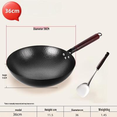 Hakka Style Hand-Forged Iron Wok