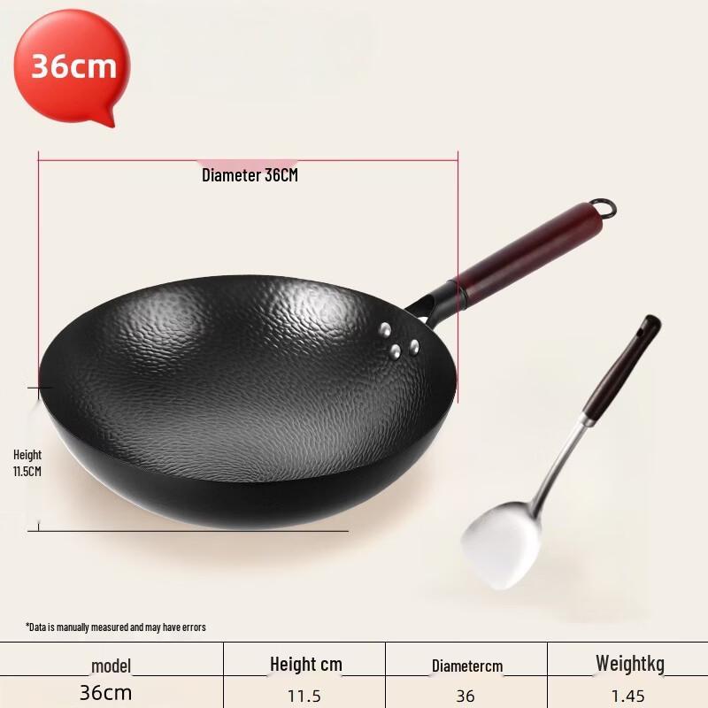 Hakka Style Hand-Forged Iron Wok